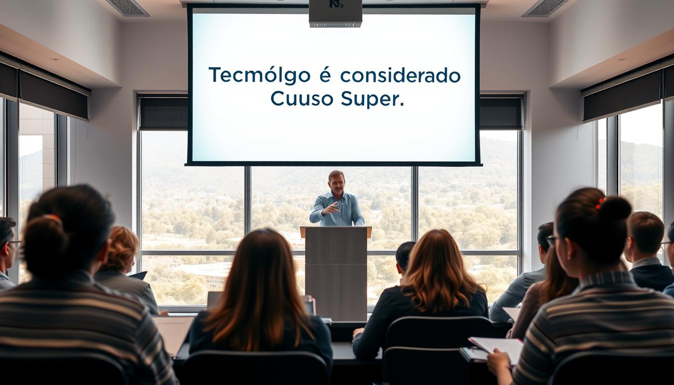 tecnologo é considerado curso superior