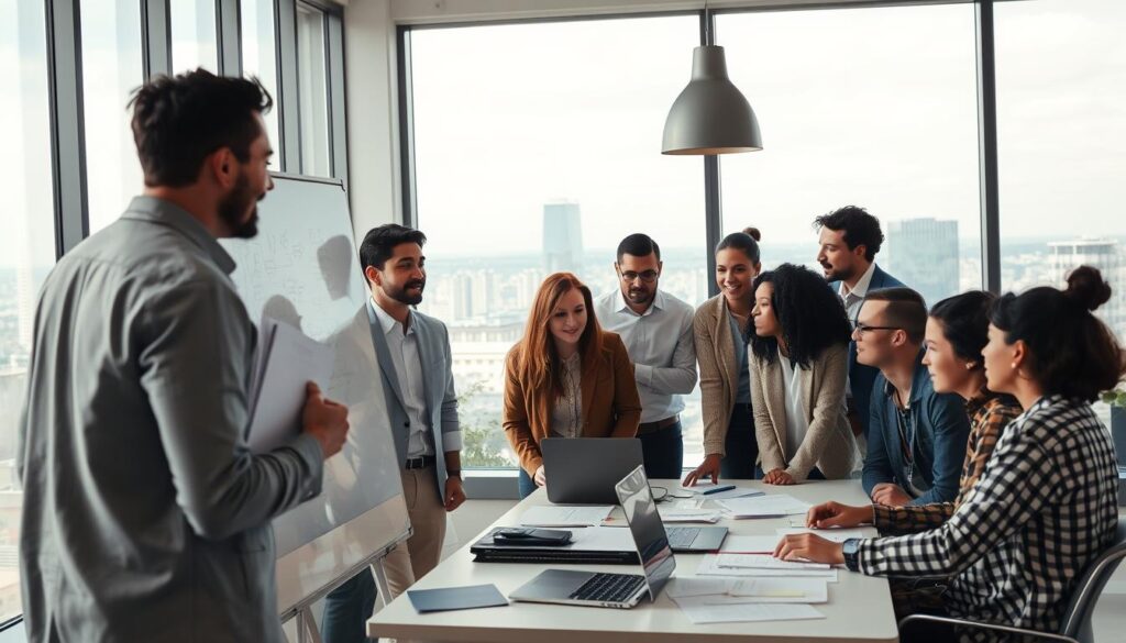 trabalho em equipe e colaboração