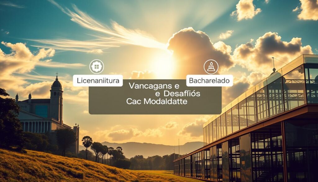 vantagens e desafios de cada modalidade