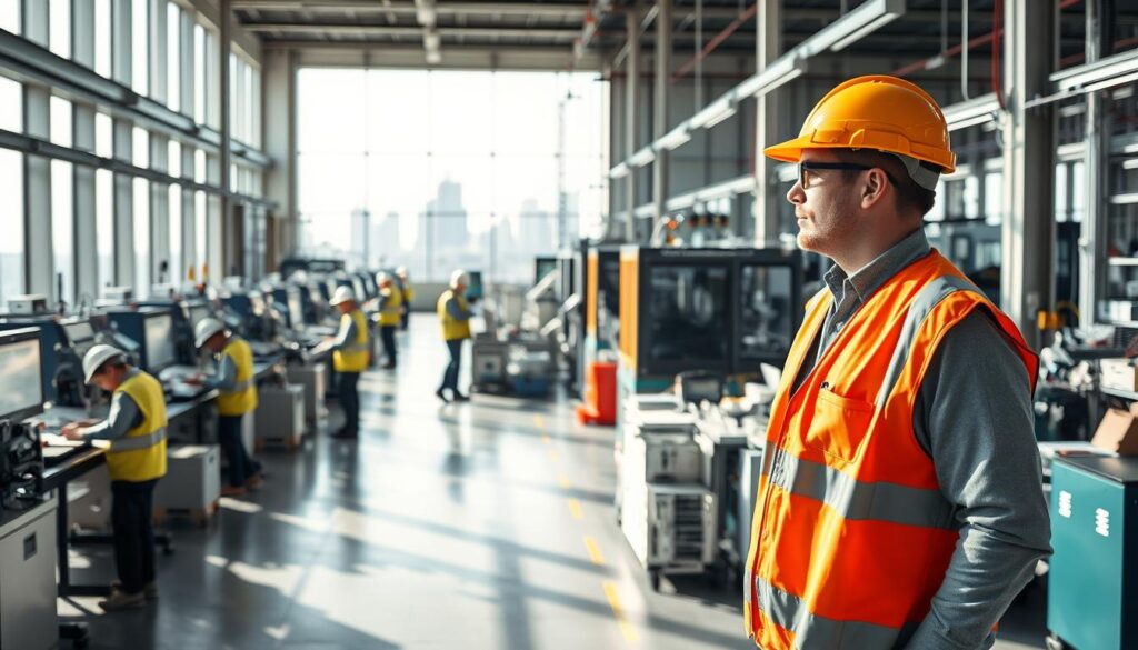Atividades do profissional em gestão de produção industrial