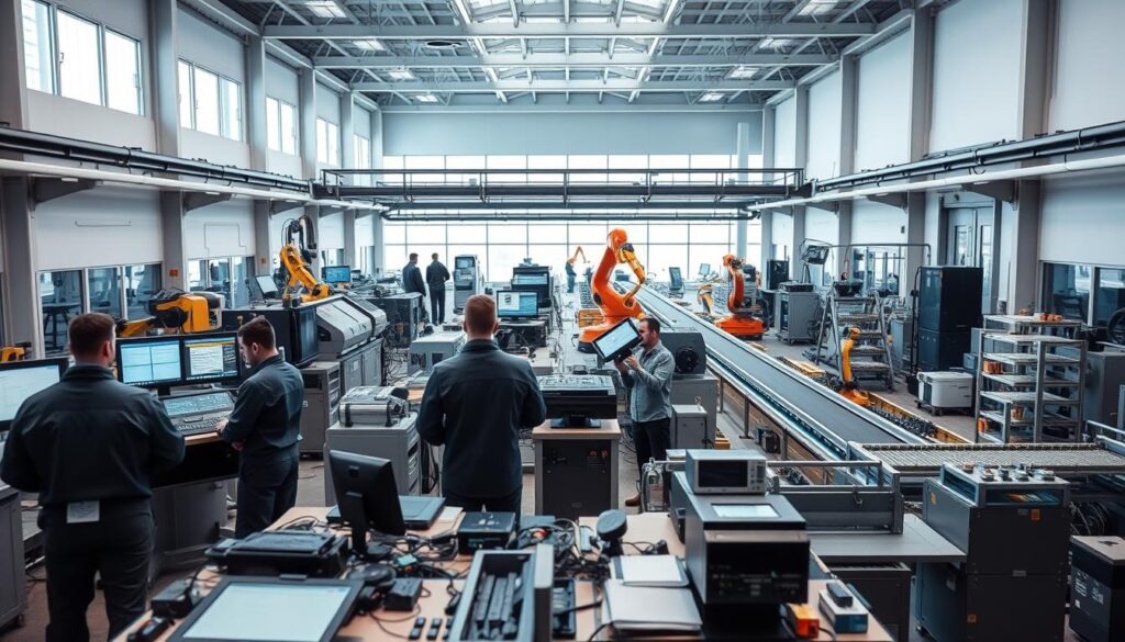 Controle de produção em empresas