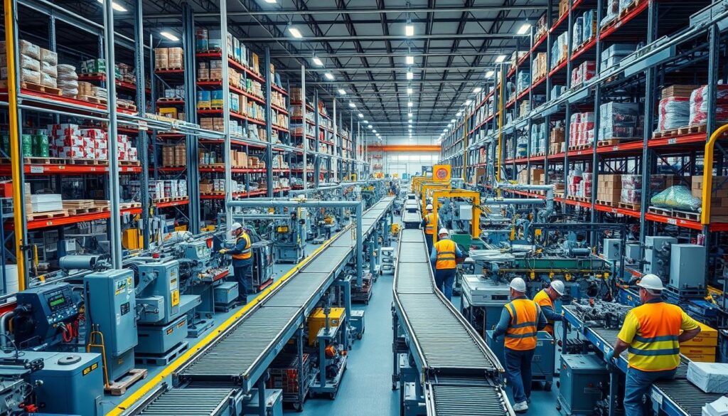 Vantagens produção industrial