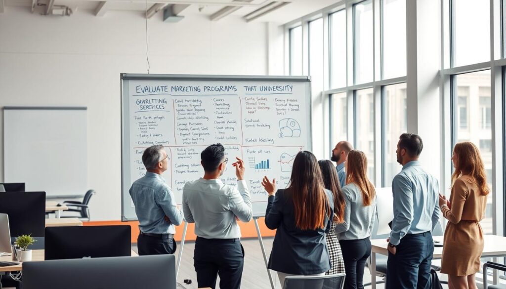 avaliar faculdades de marketing