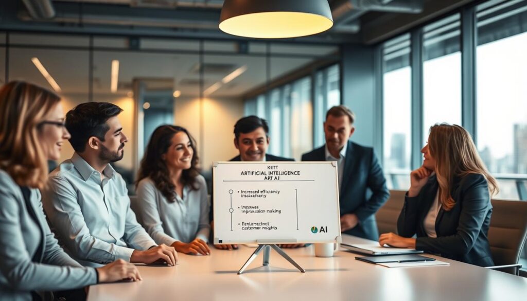 benefícios da inteligência artificial em negócios