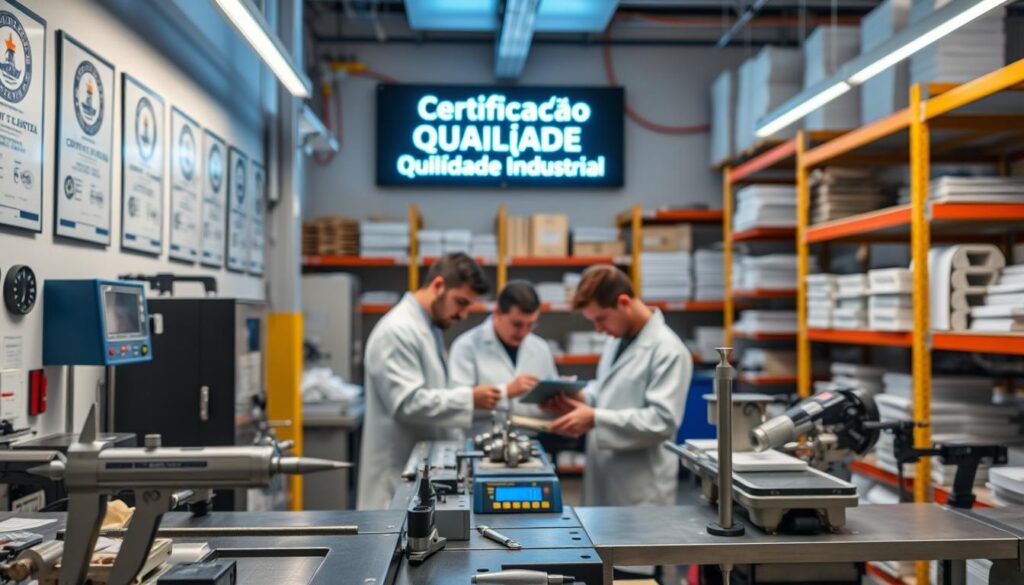 certificação qualidade industrial