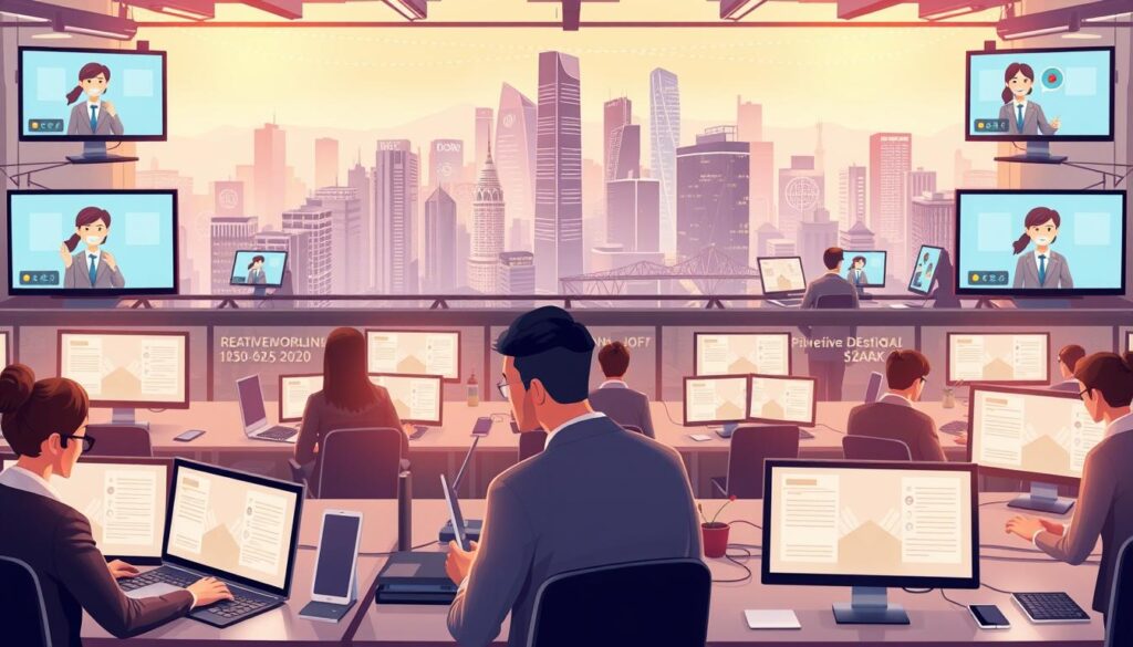 mercado de trabalho EAD