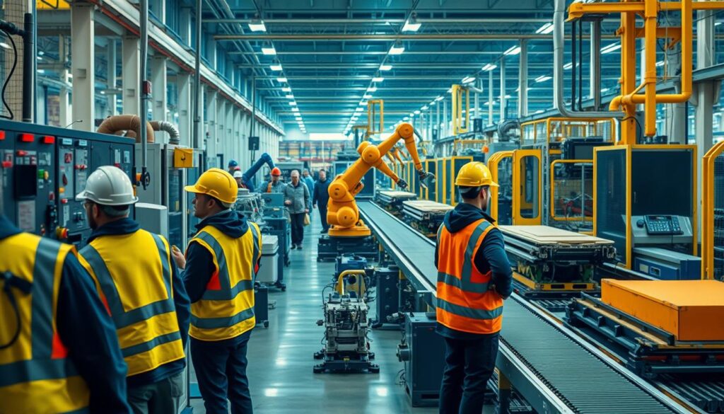 mercado trabalho gestão produção