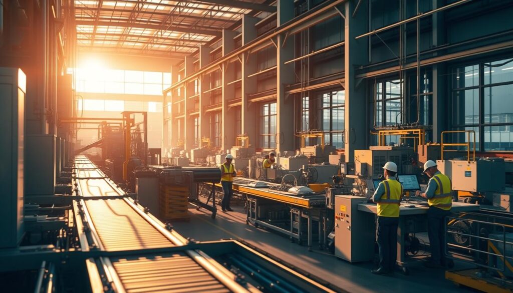 oportunidades em produção industrial