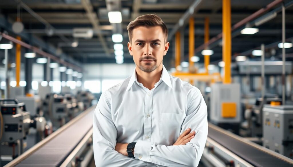 perfil profissional para gestão industrial