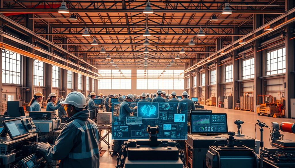 produção industrial ead