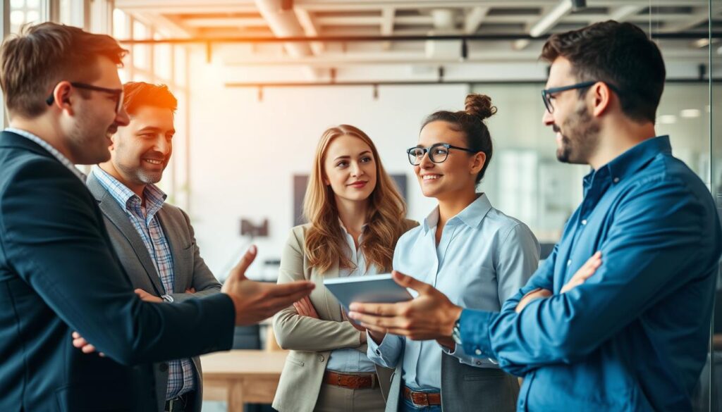 profissionais qualificados em comunicação e marketing