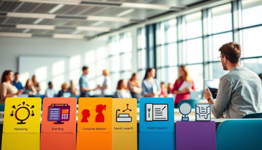 tipos de formação em marketing
